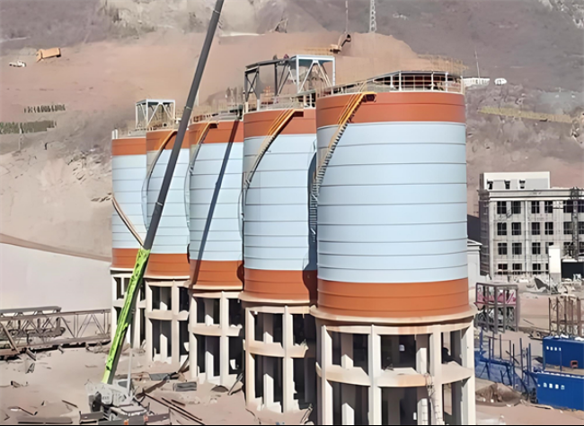 延津高架钢板仓